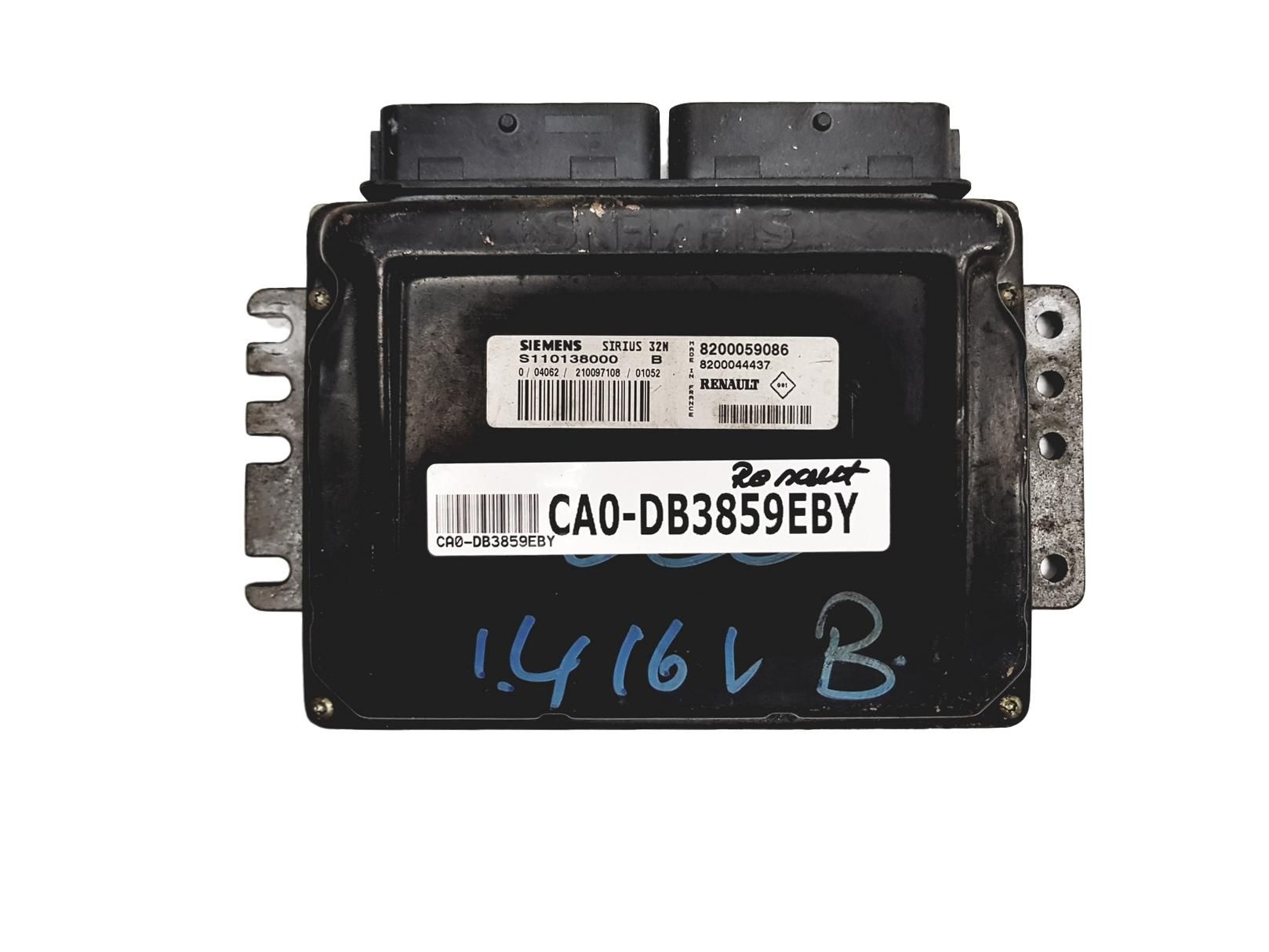 Steuergerät S110138000B 8200059086 8200044437 Renault Siemens 3859 main product photo