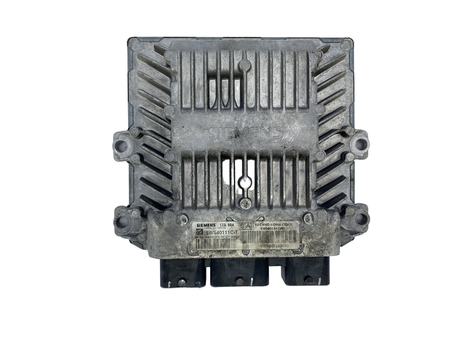 Steuergerät 9653447380 9648624280 5WS40111C-T SID804 PSA Siemens 53382 main product photo