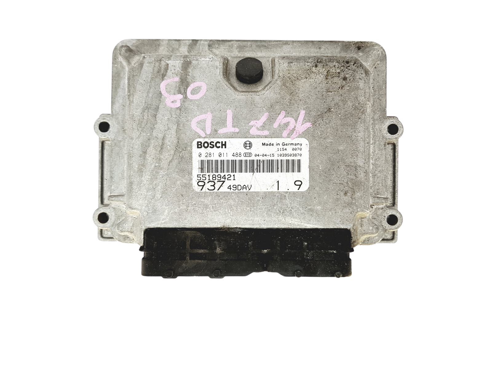 Steuergerät 55189421 0281011488 Alfa Romeo Bosch 26745 main product photo
