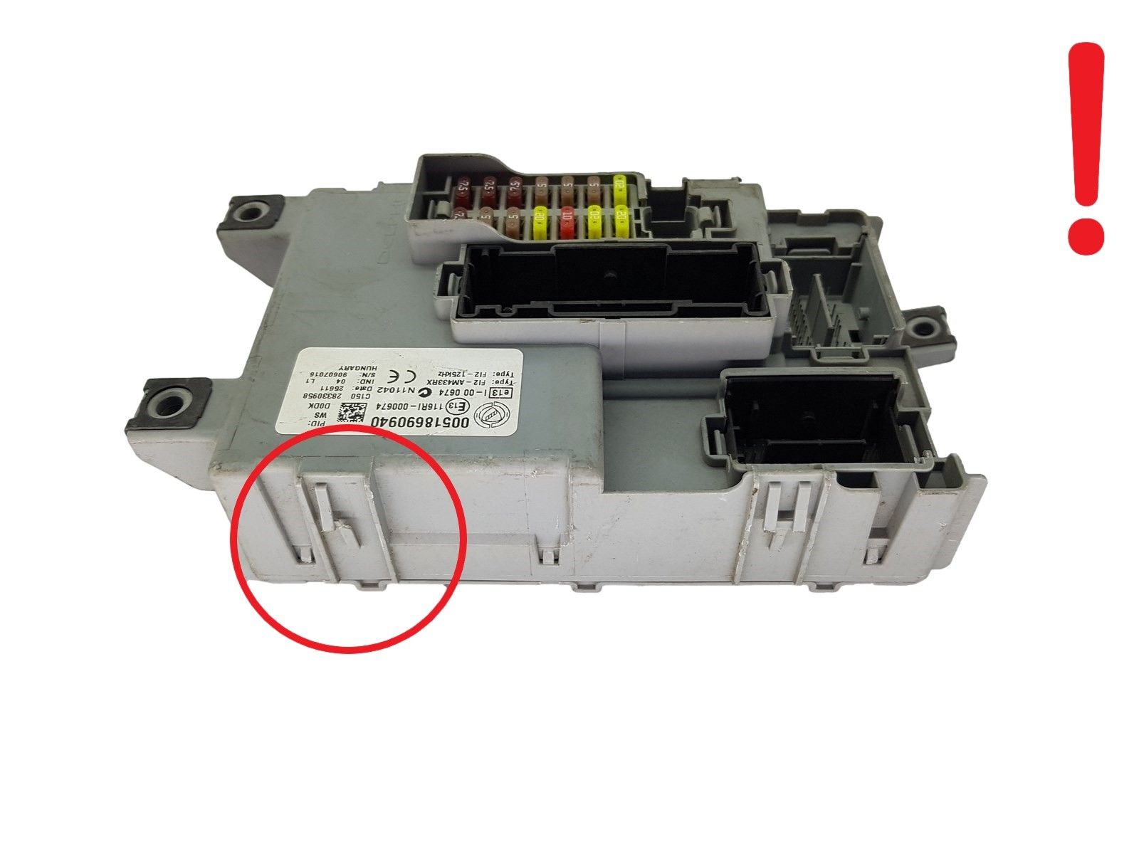 Steuergerät 00518690940 28330958 Fiat Delphi 20650 main product photo