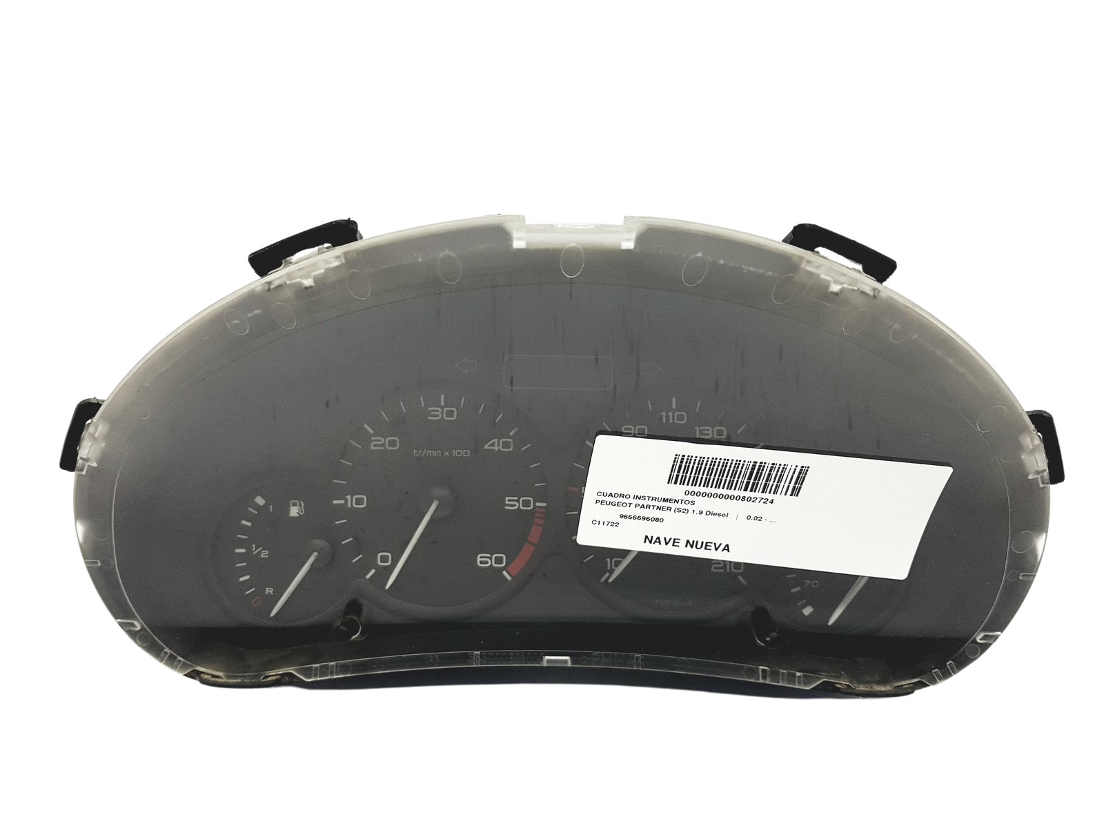 Tacho Kombiinstrument Peugeot 206 9656696080 000500110 54418 main product photo