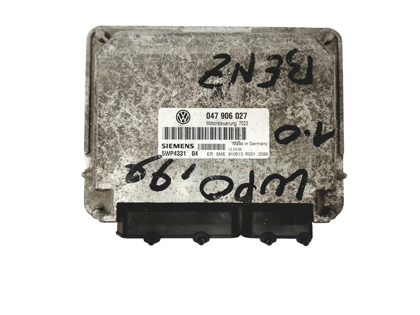 Steuergerät 047906027 5WP4331 04 VW Seat Siemens main product photo