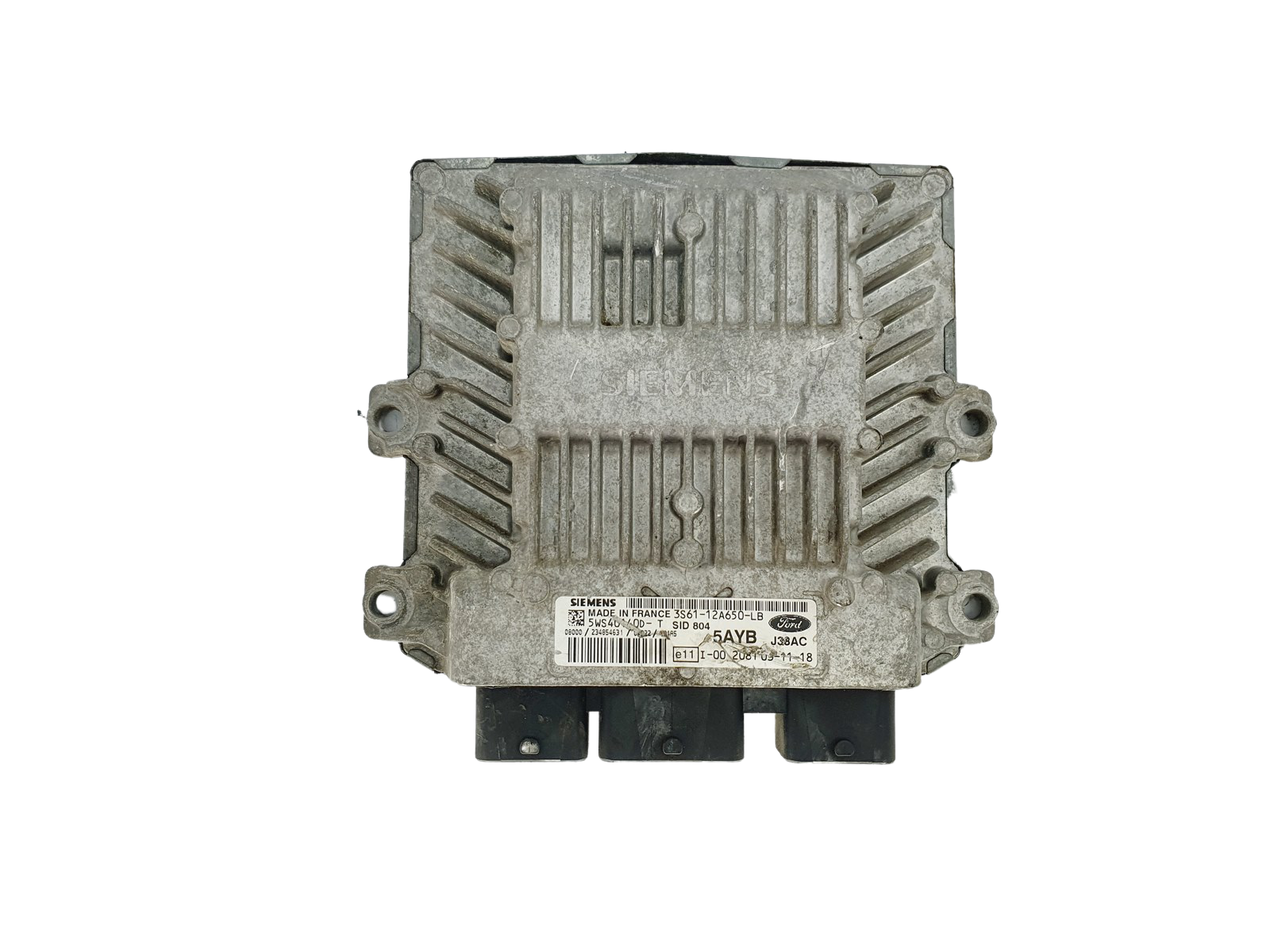 Steuergerät 3S61-12A650-LB 5WS40140D-T SID 804 Ford Siemens 38469 main product photo