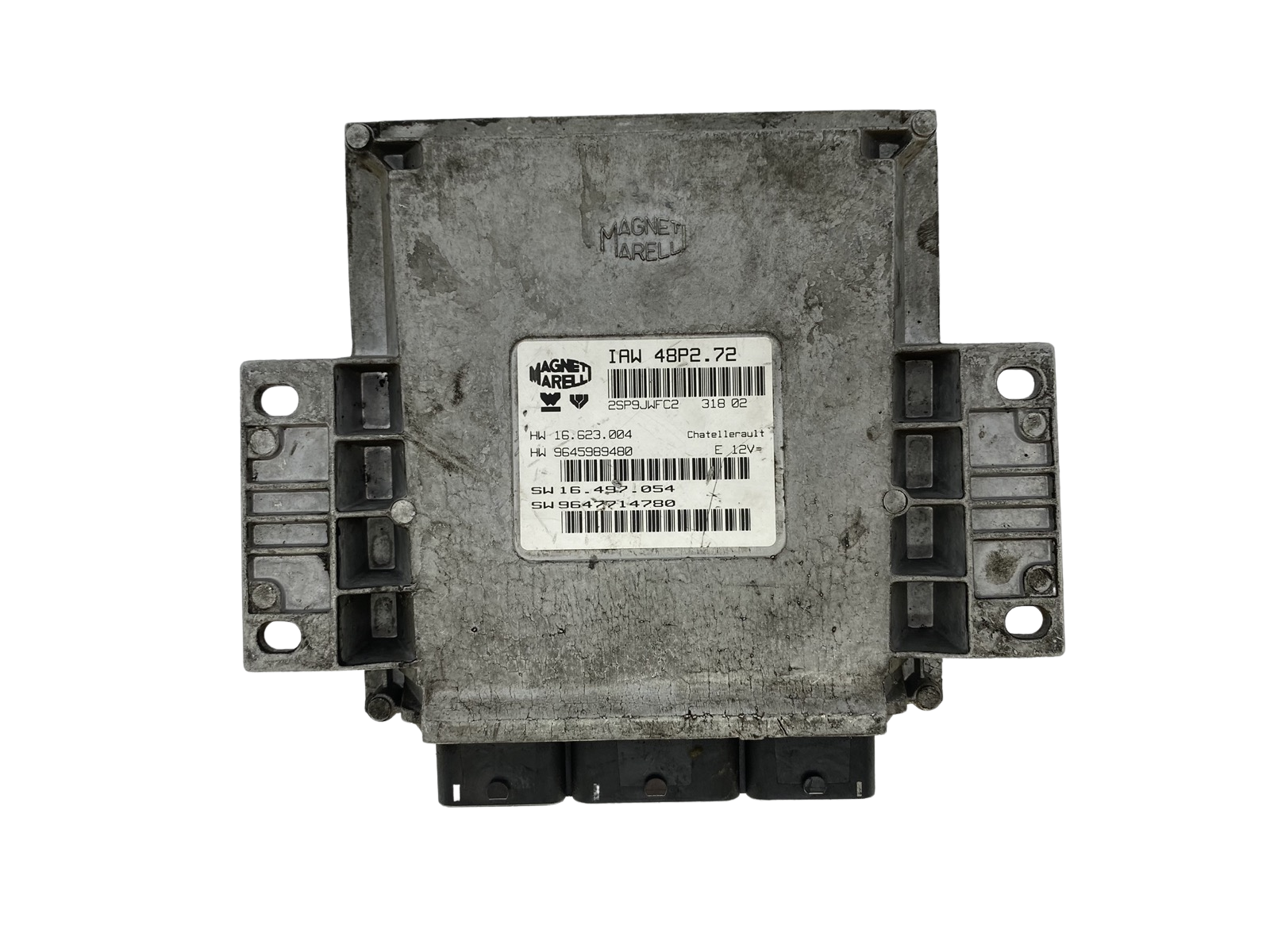 Steuergerät 9645989480 9647714780 IAW48P2.72 PSA Magneti Marelli 53819 main product photo