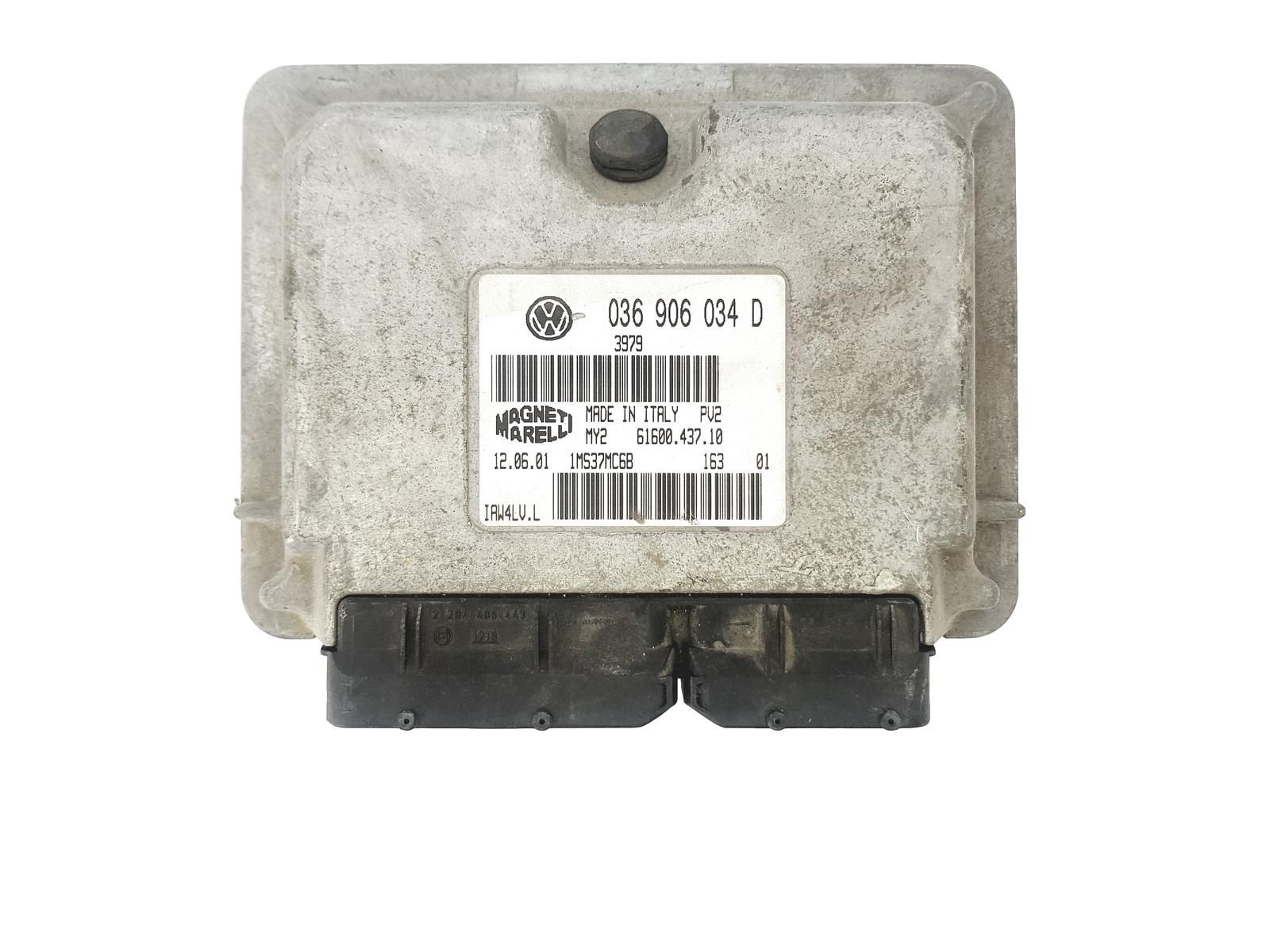 Steuergerät 036906034D IAW4LV.L Volkswagen Magneti Marelli 13829 main product photo