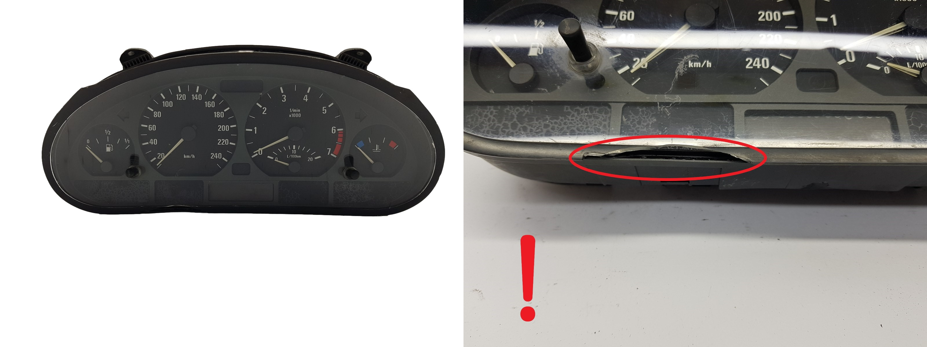 Tacho Kombiinstrument BMW 3 E46 6211 8380144 0263606070 1794 main product photo