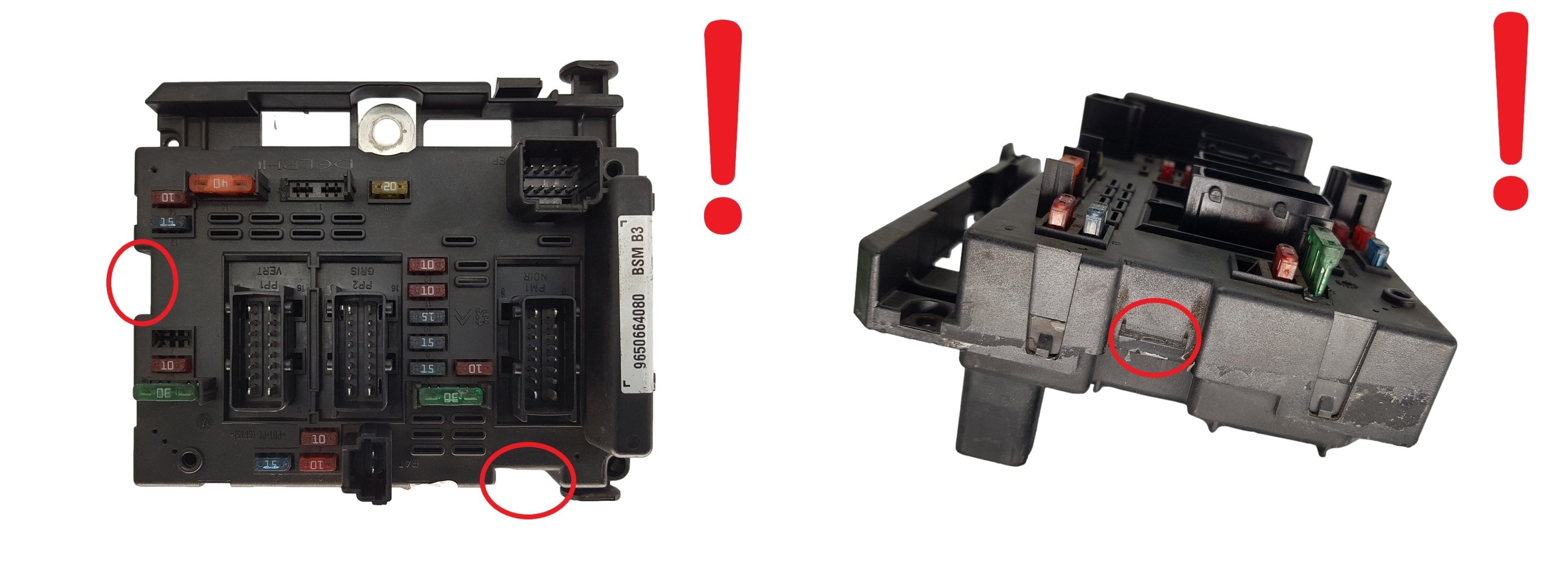 Steuergerät BSM B3 9650664080 PSA Delphi 2179 main product photo