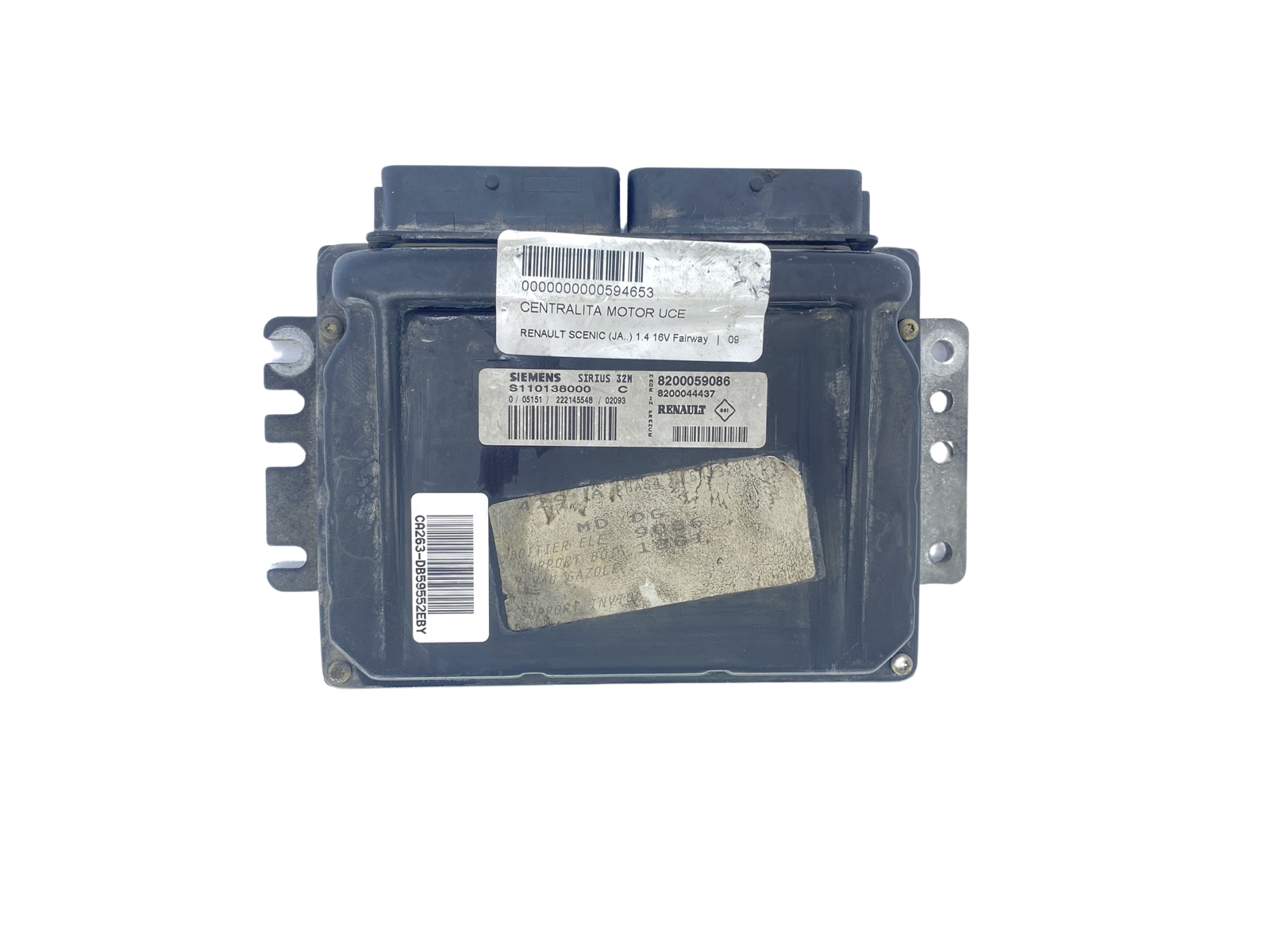 Steuergerät S110138000C 8200059086 8200044437 Renault Siemens 59552 main product photo