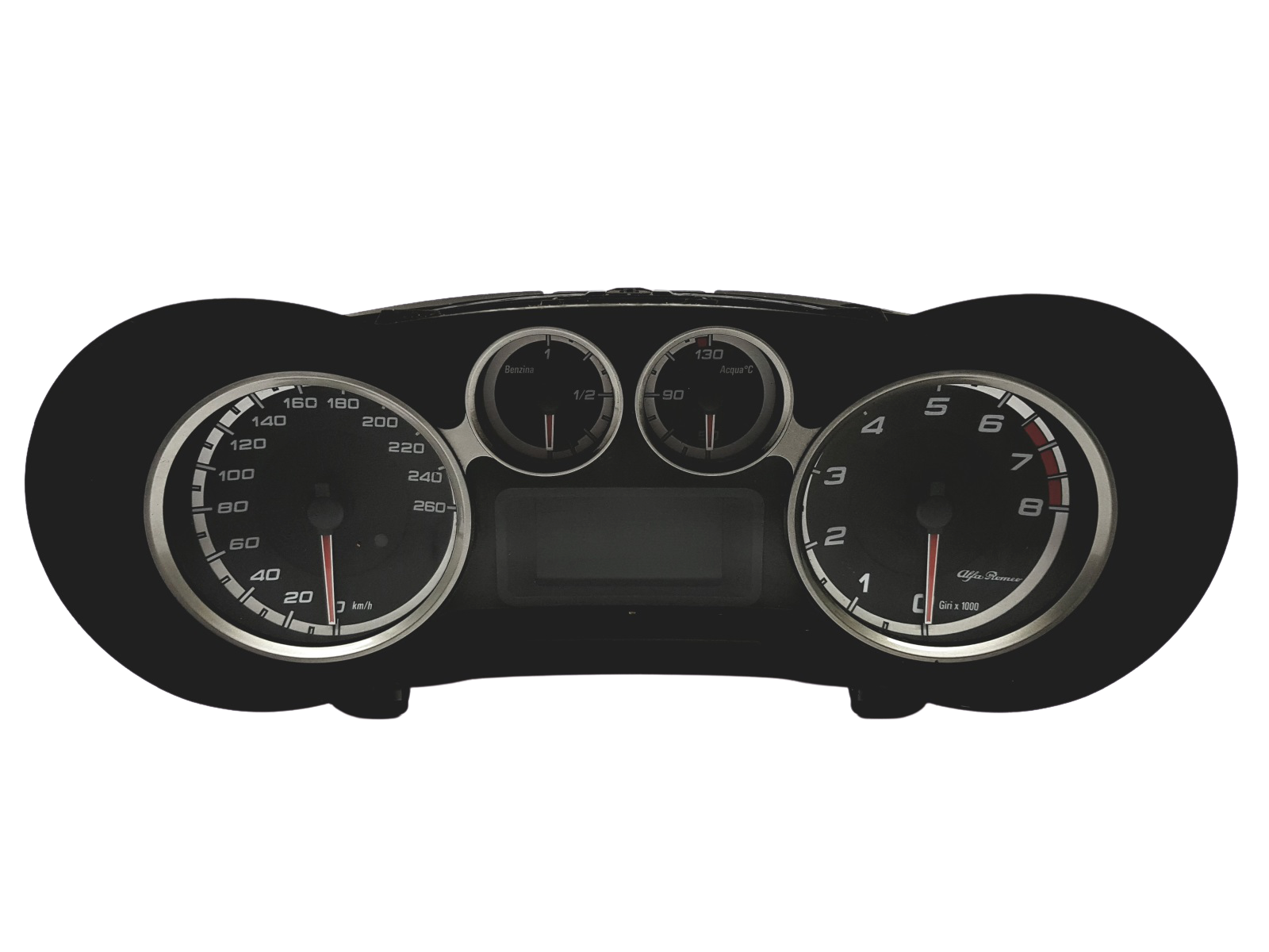 Tacho Kombiinstrument Alfa Romeo Mito 50517148 A2C53357404 28642 main product photo