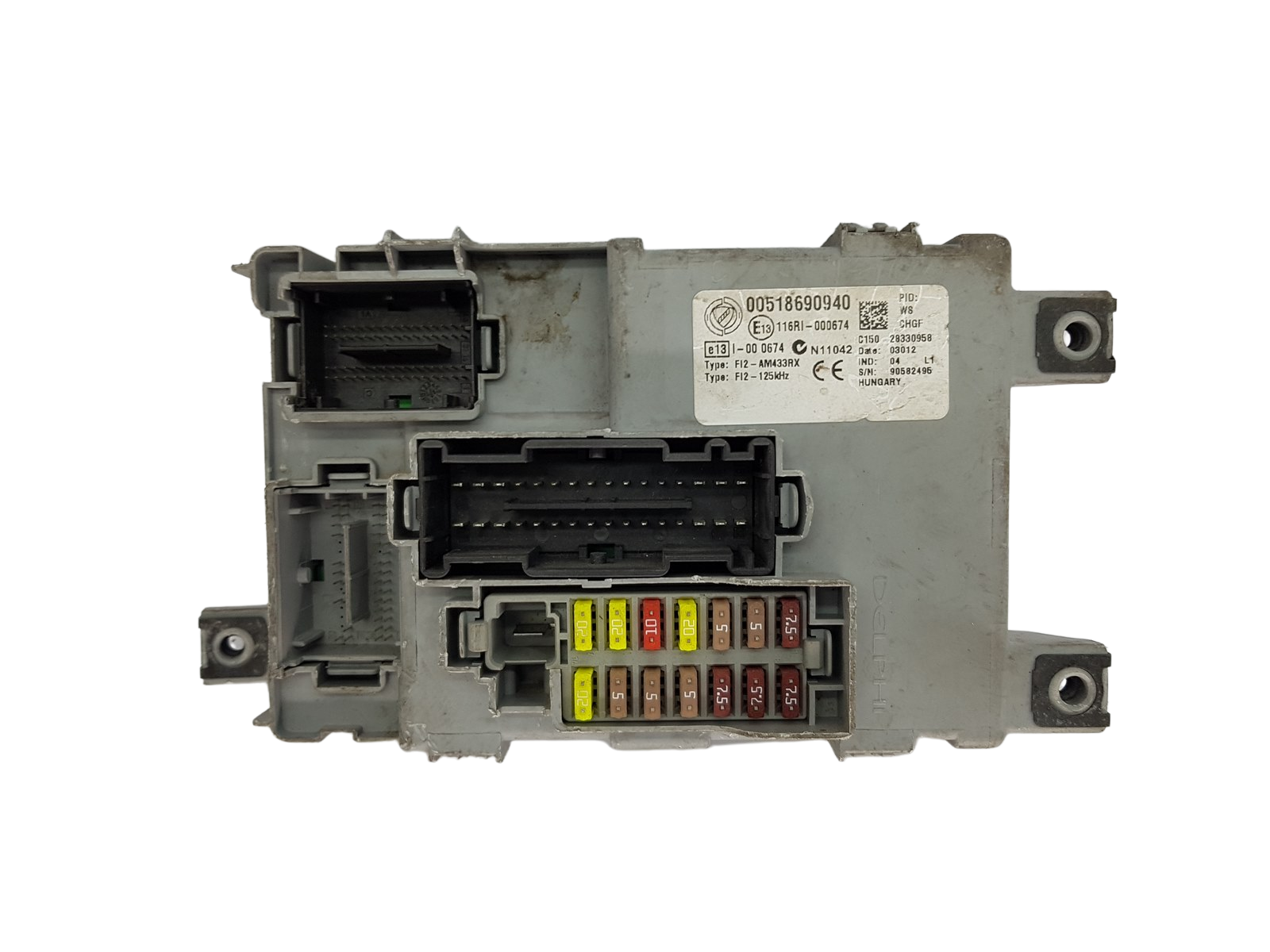 Steuergerät 00518690940 28330958 Fiat Delphi 19800 main product photo