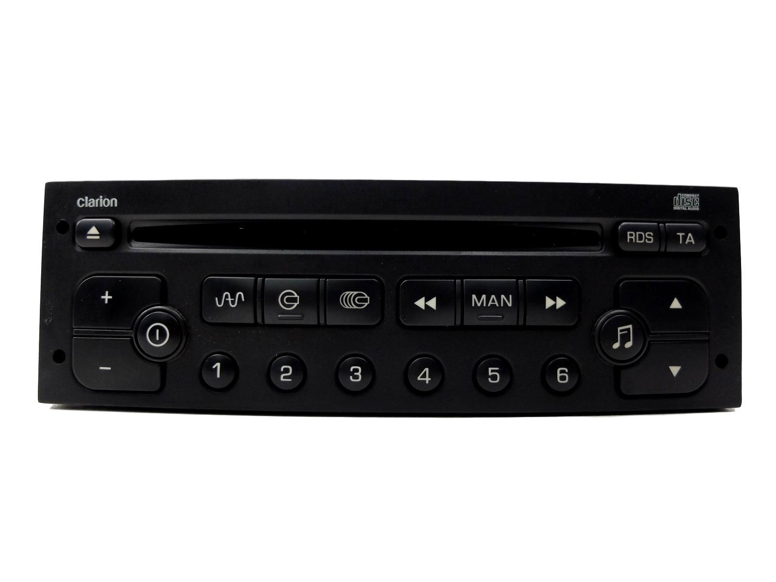 Cd-Radio Peugeot 206 96635823XT PU-2859A Clarion 1324 main product photo