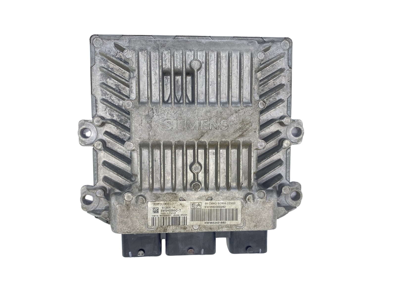 Steuergerät 9660300280 9653451880 5WS40285C-T PSA Siemens 63366 main product photo