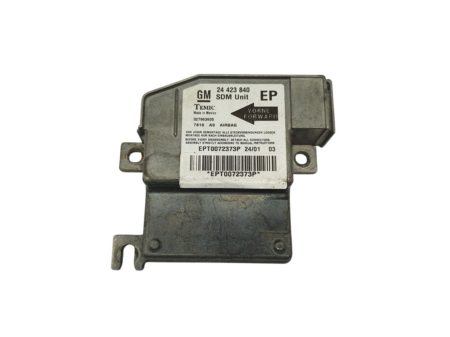 Steuergerät 24423840 327963935 Opel Temic 68873 main product photo