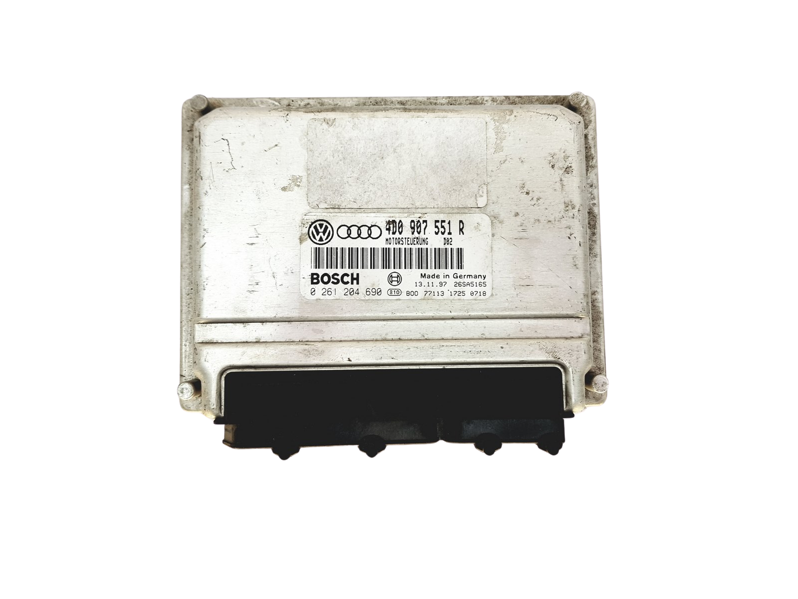 Motorsteuerung VW Audi 4D0907551R 0261204690 Bosch 29494 main product photo