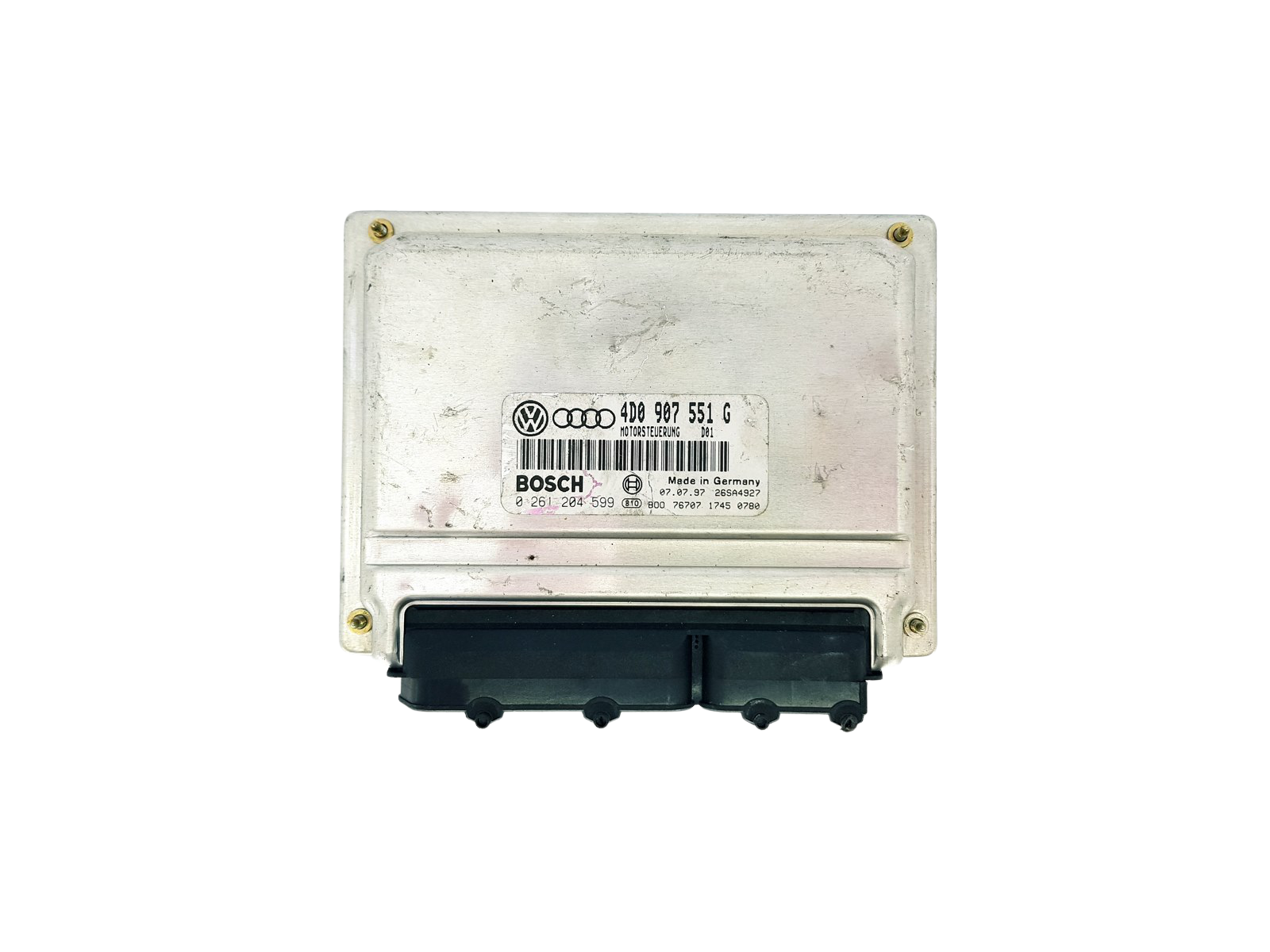 Steuergerät 4D0907551G 0261204599 Audi VW Bosch main product photo