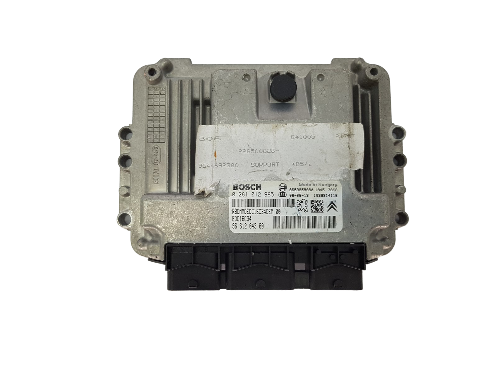 Steuergerät 0281012985 9661204380 9653958980 PSA Bosch 19357 main product photo
