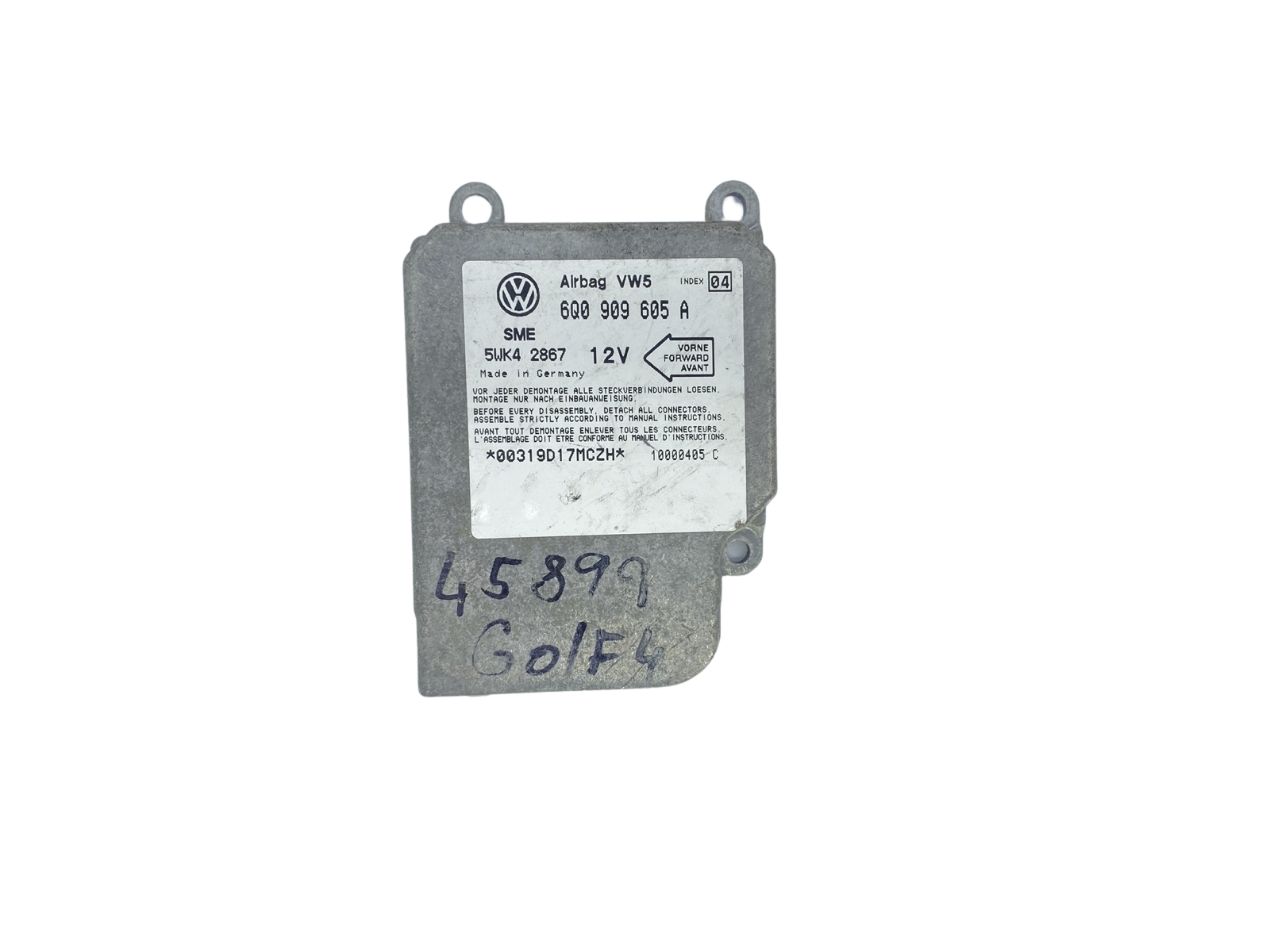 Steuergerät 6Q0909605A 5WK42867 VW Siemens 58482 main product photo