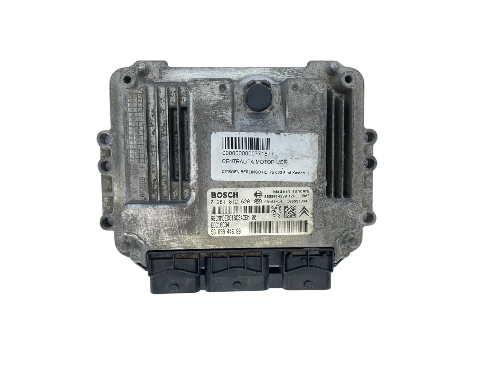 Steuergerät 0281012620 9663944680 9659614980 PSA Bosch 62382 main product photo
