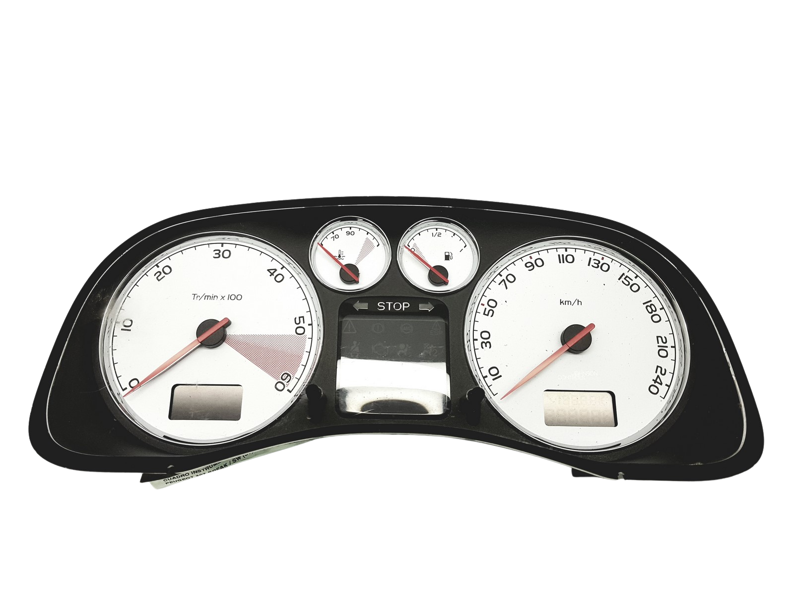Tacho Kombiinstrument Peugeot 307 9661323180 E01 59140 main product photo