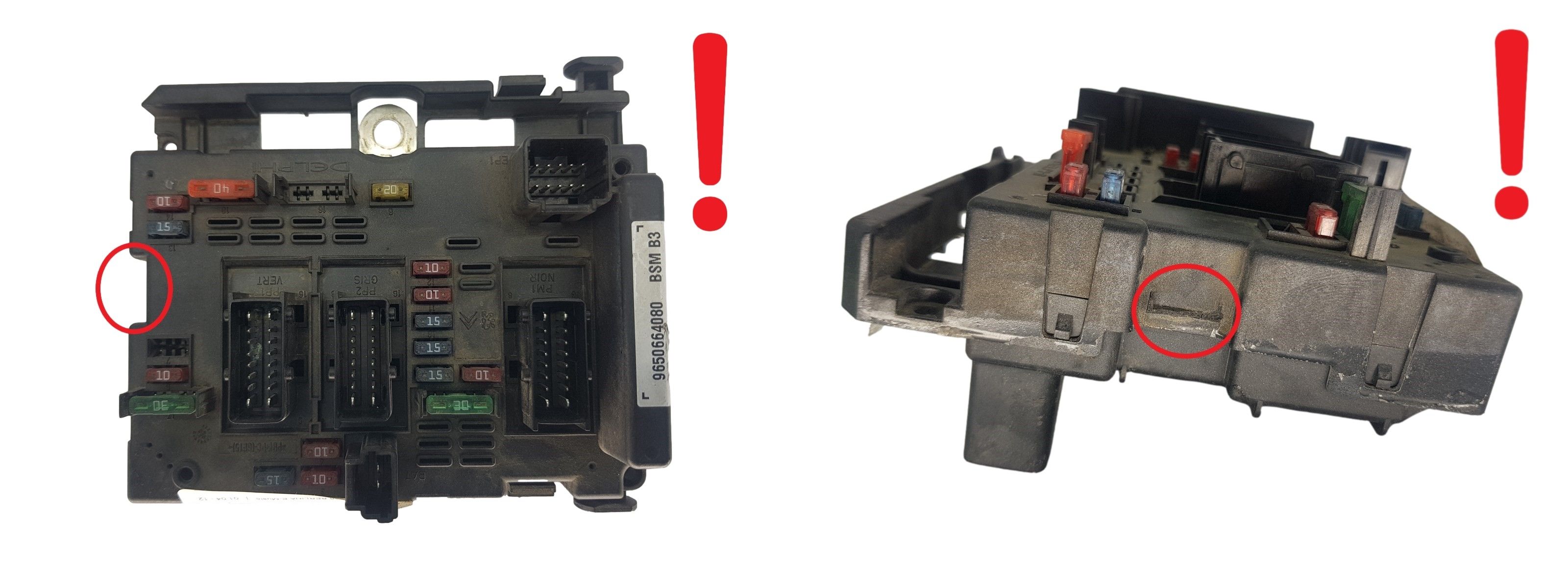 Steuergerät BSM B3 9650664080 PSA Delphi 1853 main product photo
