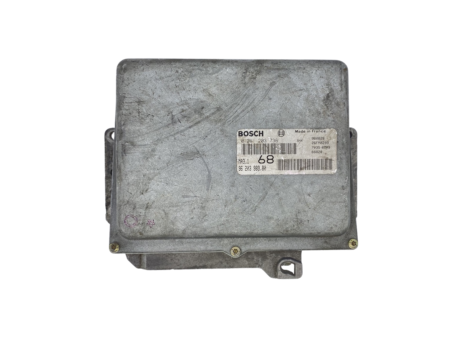 Steuergerät 0261203736 9620398980 MA3.1 PSA Bosch 55195 main product photo