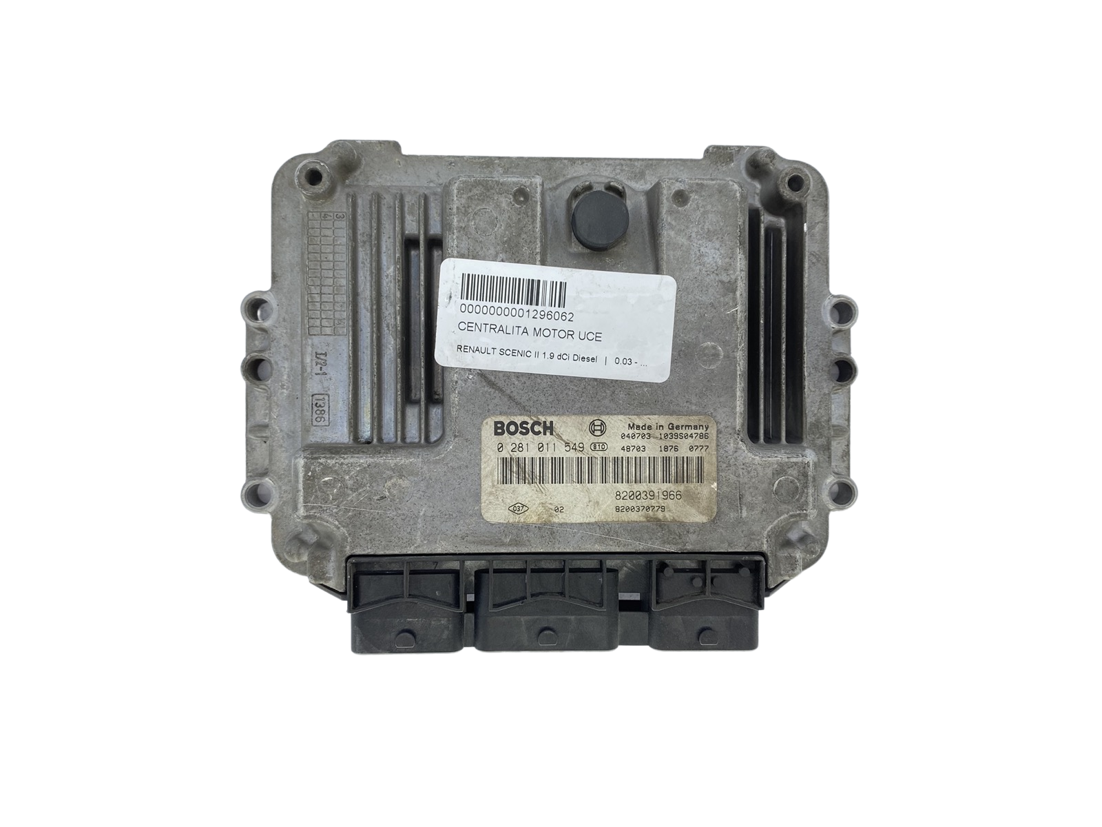 Steuergerät 0281011549 8200391966 8200370779 Renault Bosch 60123 main product photo