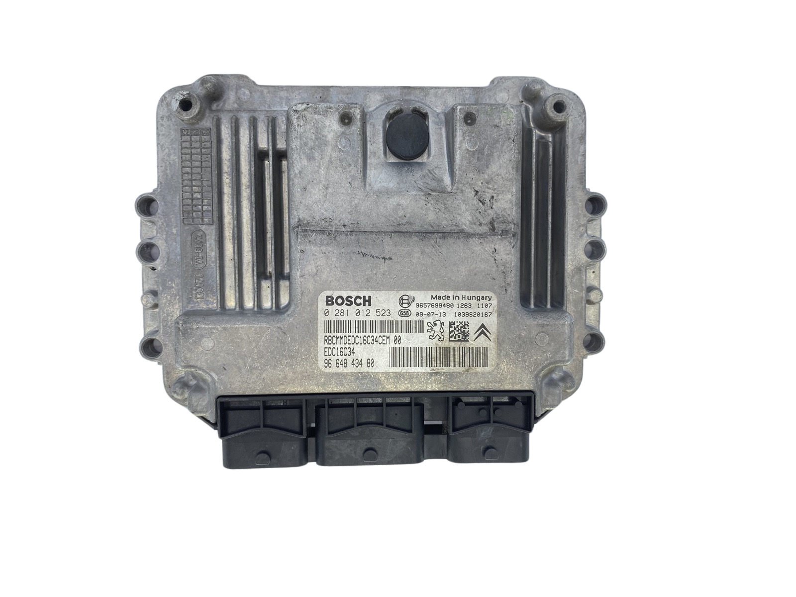 Steuergerät 0281012523 9664843480 9657699480 PSA Bosch 60800 main product photo