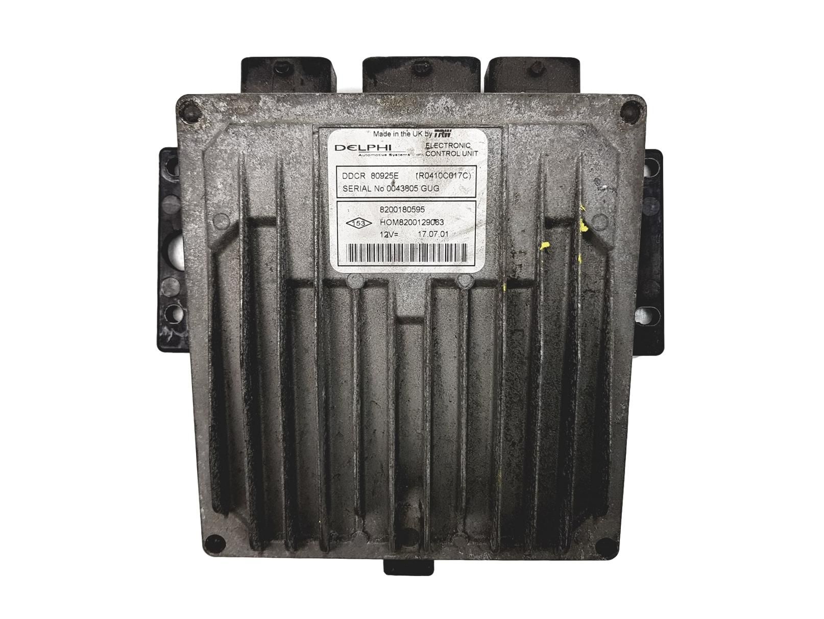 Steuergerät 8200180595 8200129063 R0410C017C Renault Delphi main product photo
