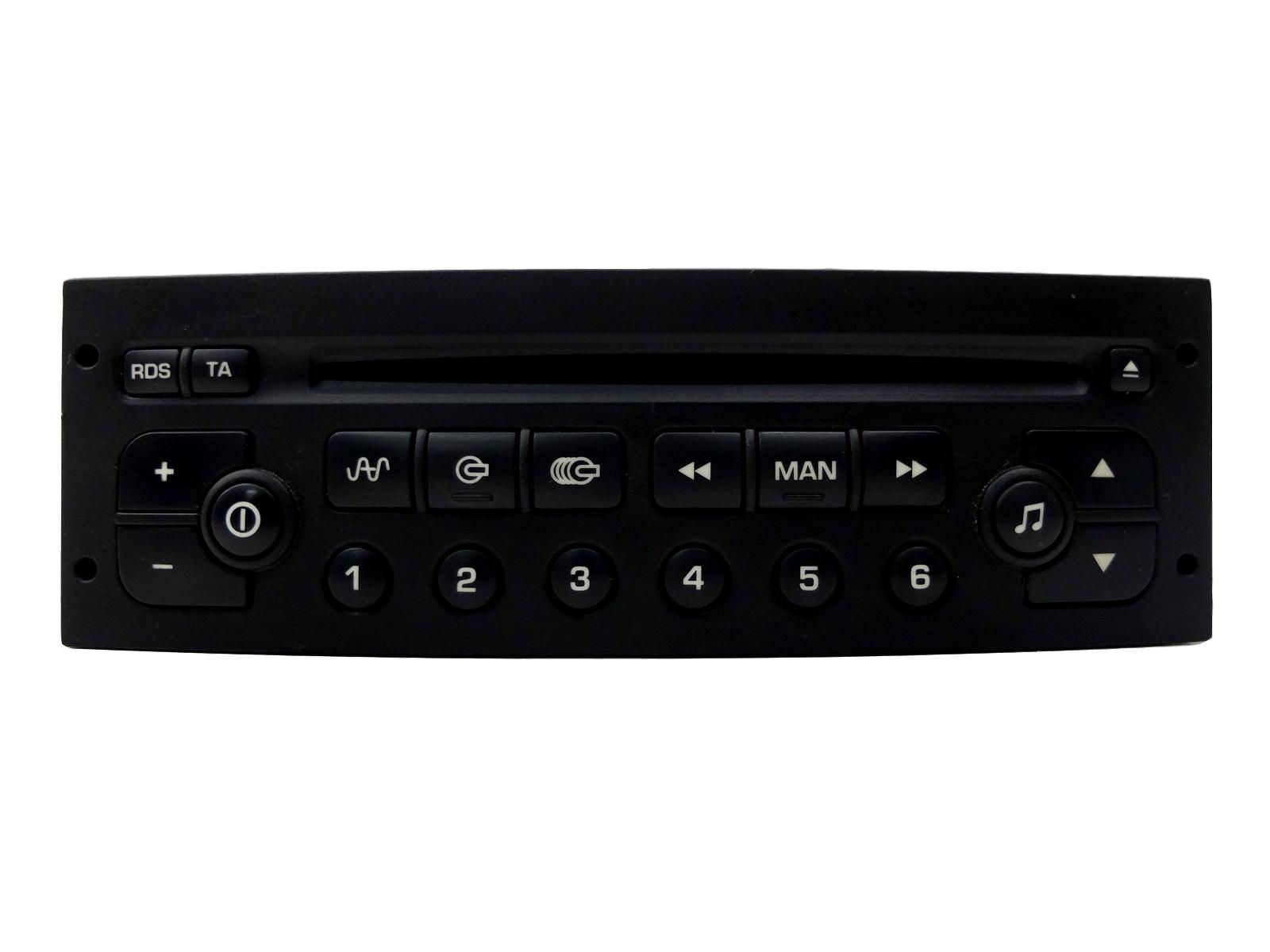 Cd-Radio Peugeot 206 96545978XT PSARCD100-04 Siemens main product photo
