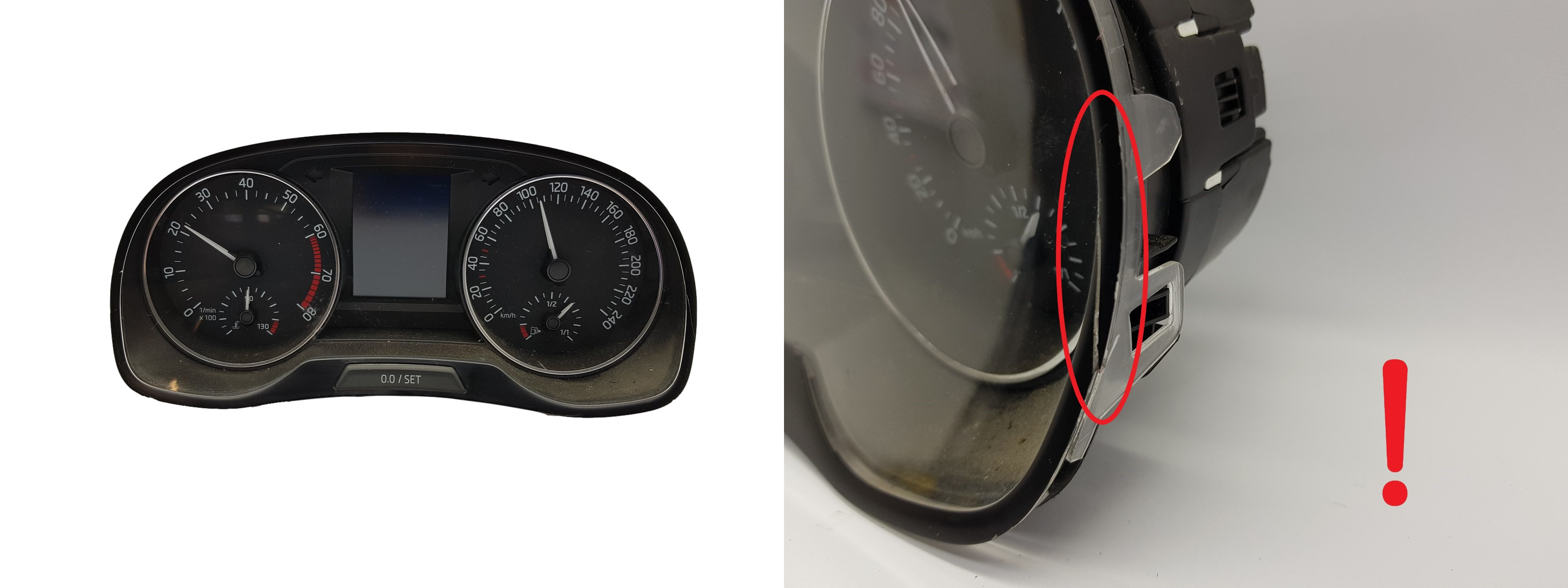 Tacho Kombiinstrument Skoda Fabia 6V0920740B 2017 main product photo