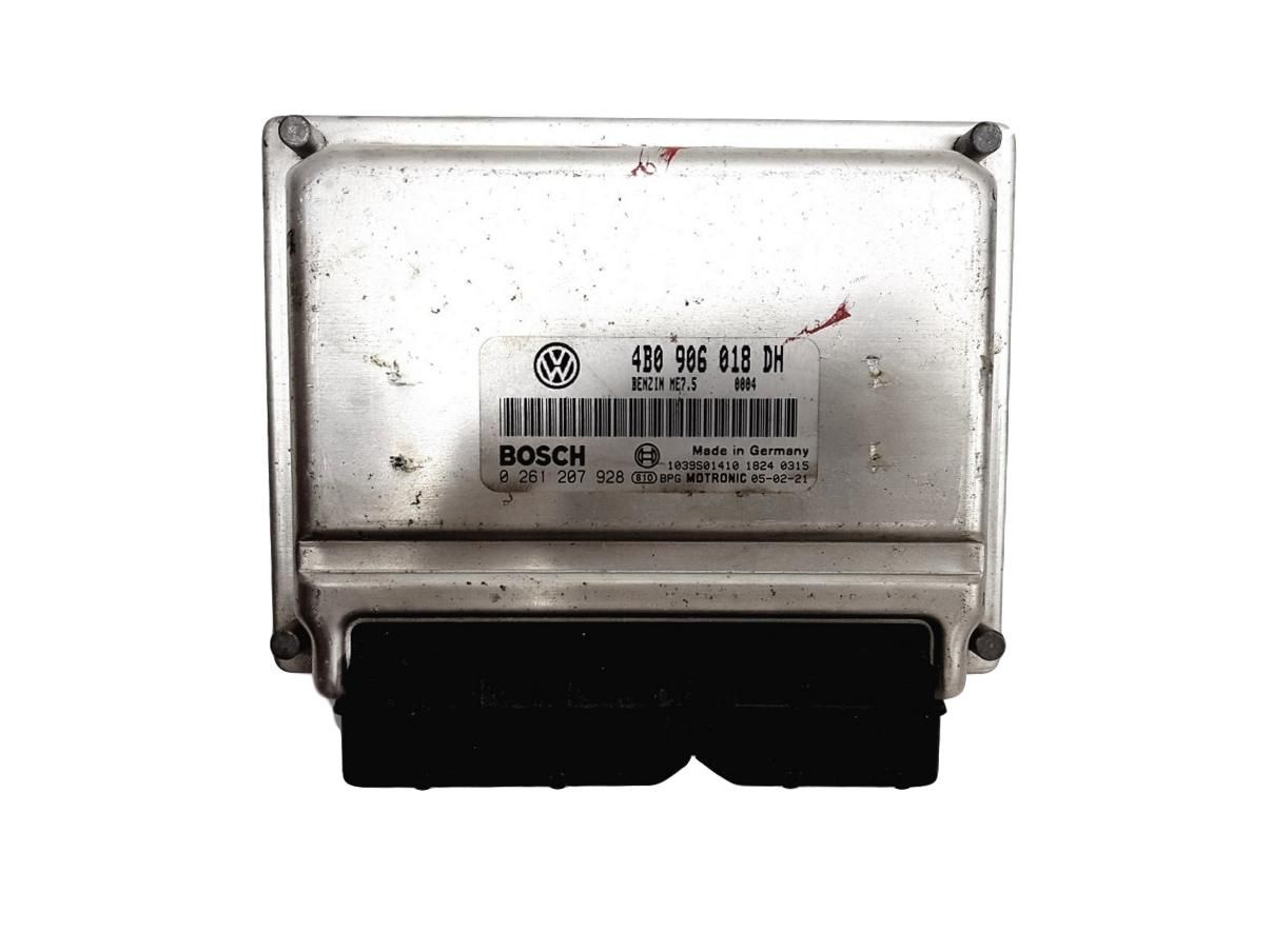 Steuergerät 4B0906018DH 0261207928 VW Audi Bosch main product photo