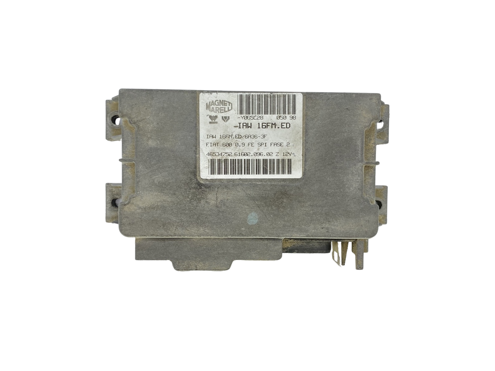 Steuergerät 46534752 IAW16FM.ED 61602.096.02 Fiat Magneti Marelli 55225 main product photo