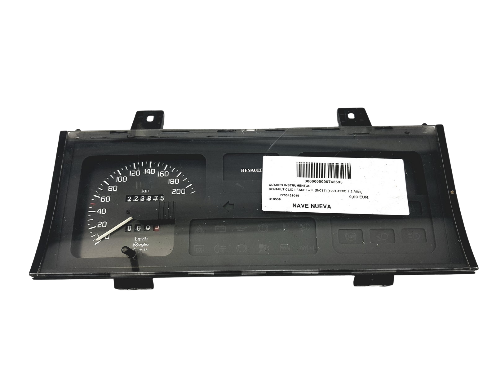 Tacho Kombiinstrument Renault Clio 1 7700423045 57500 main product photo