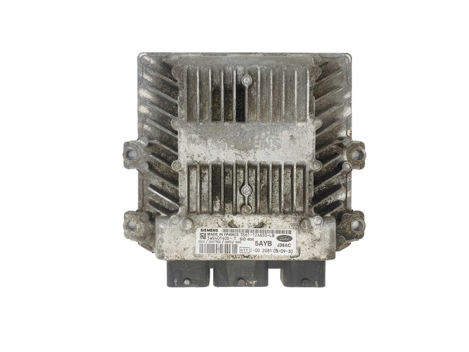 Steuergerät 3S61-12A650-LB 5WS40140D-T SID 804 Ford Siemens 41519 main product photo