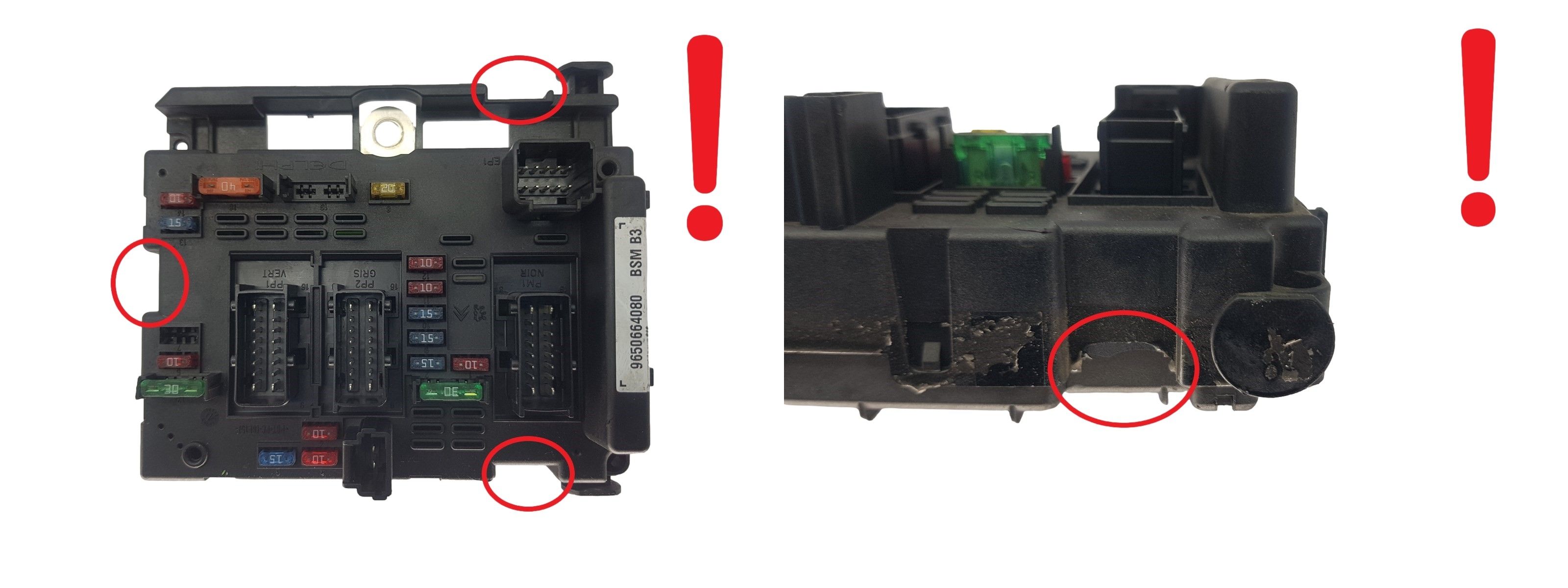 Steuergerät BSM B3 9650664080 PSA Delphi 2102 main product photo