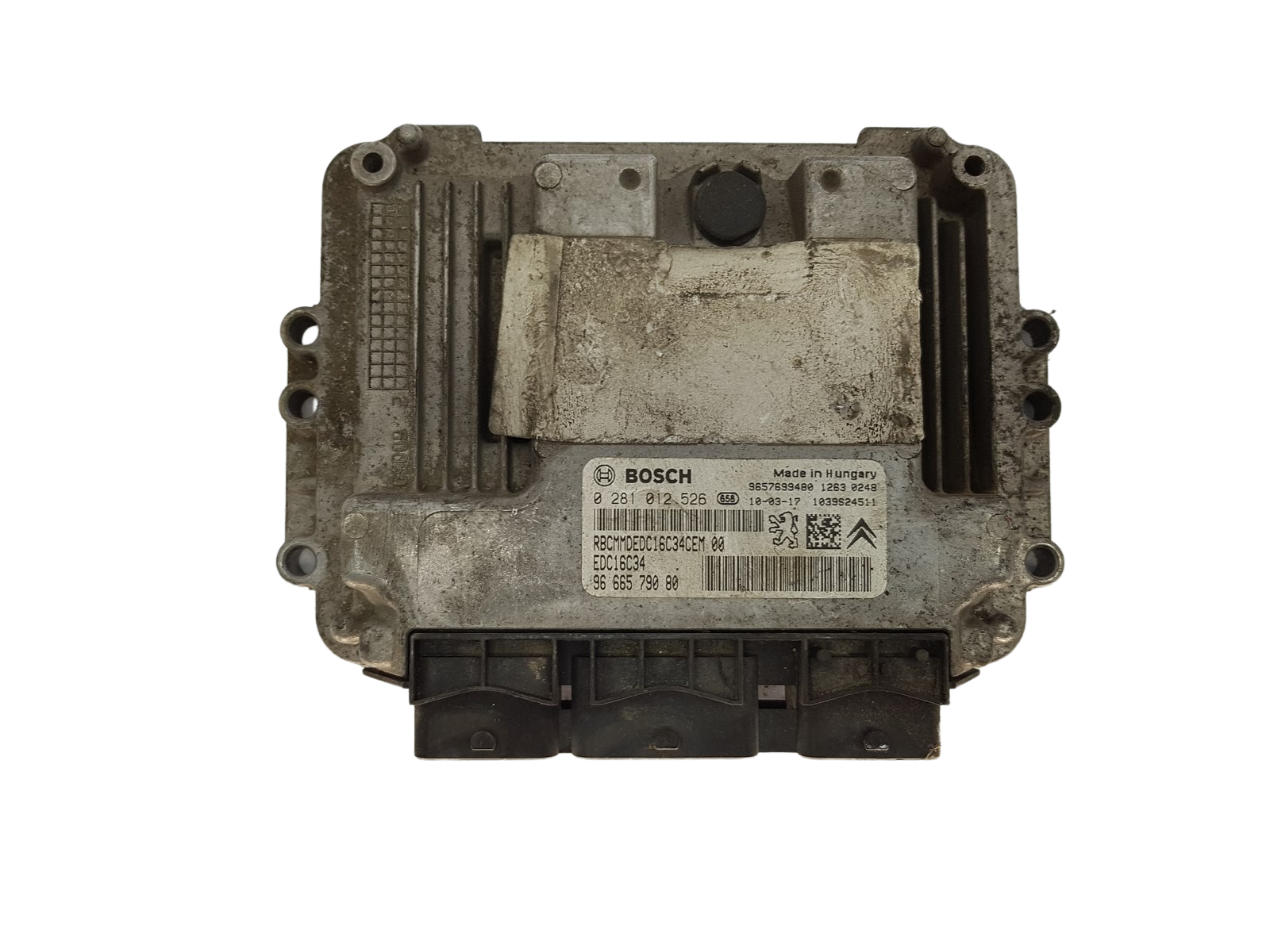Steuergerät 0281012526 9666579080 9657699480 PSA Bosch 15956 main product photo