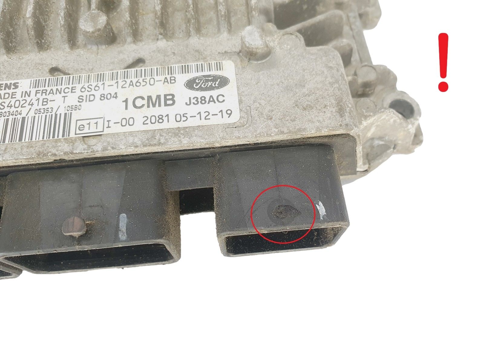 Steuergerät 6S61-12A650-AB 5WS40241B-T Ford Siemens 46863 main product photo