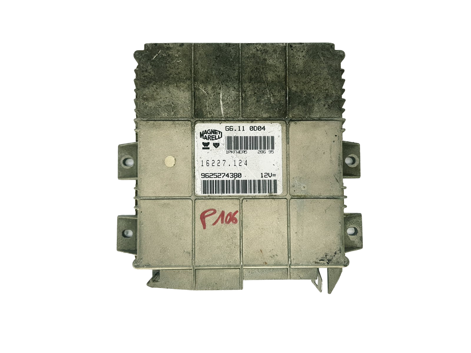 Steuergerät 9625274380 G6.110D04 16227.124 PSA Magneti Marelli 34198 main product photo