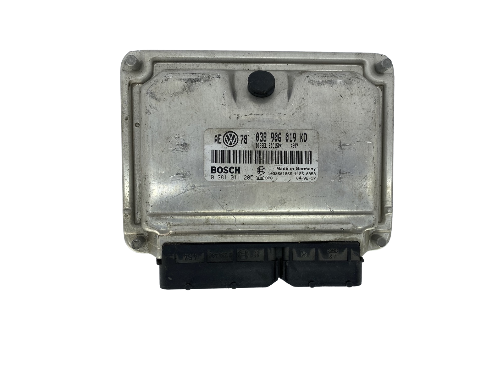 Steuergerät 038906019KD 0281011205 Volkswagen Bosch 48006 main product photo