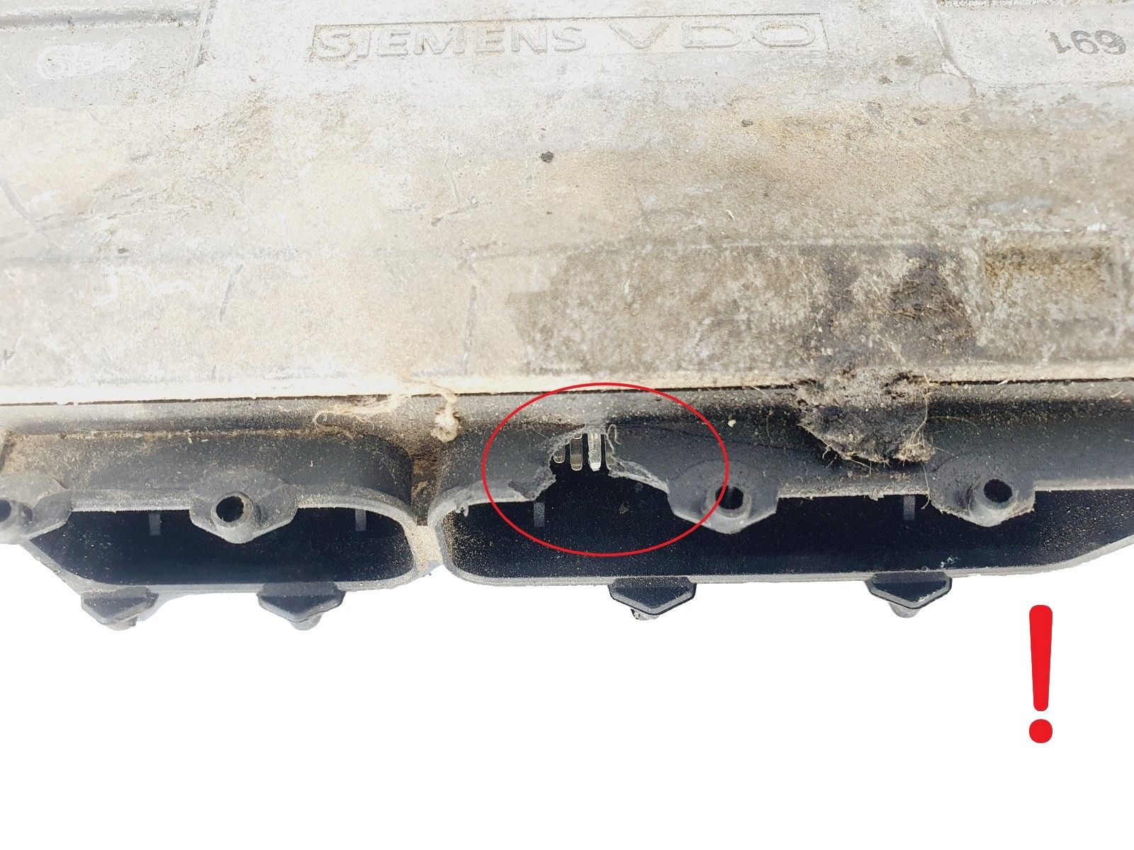 Steuergerät 03D906023B 5WP40504 04 VW Seat Siemens 46336 main product photo
