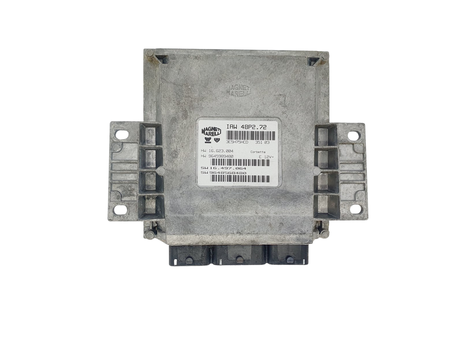 Steuergerät 9648568480 IAW48P2.72 PSA Magneti Marelli 44853 main product photo