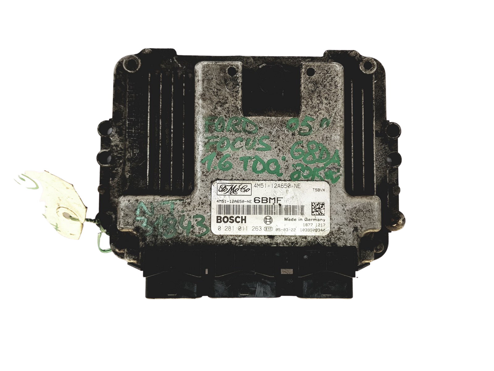 Steuergerät 4M51-12A650-NE 0281011263 Ford Bosch 28383 main product photo