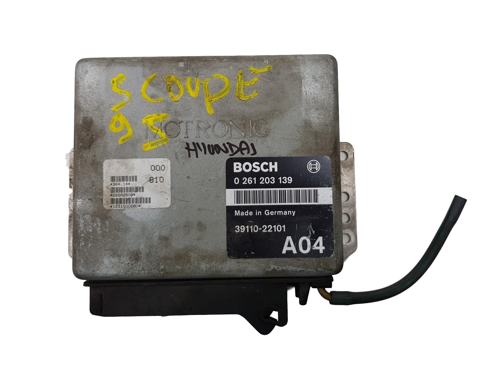 Motorsteuerung 39110-22101 0261203139 Hyundai Bosch main product photo