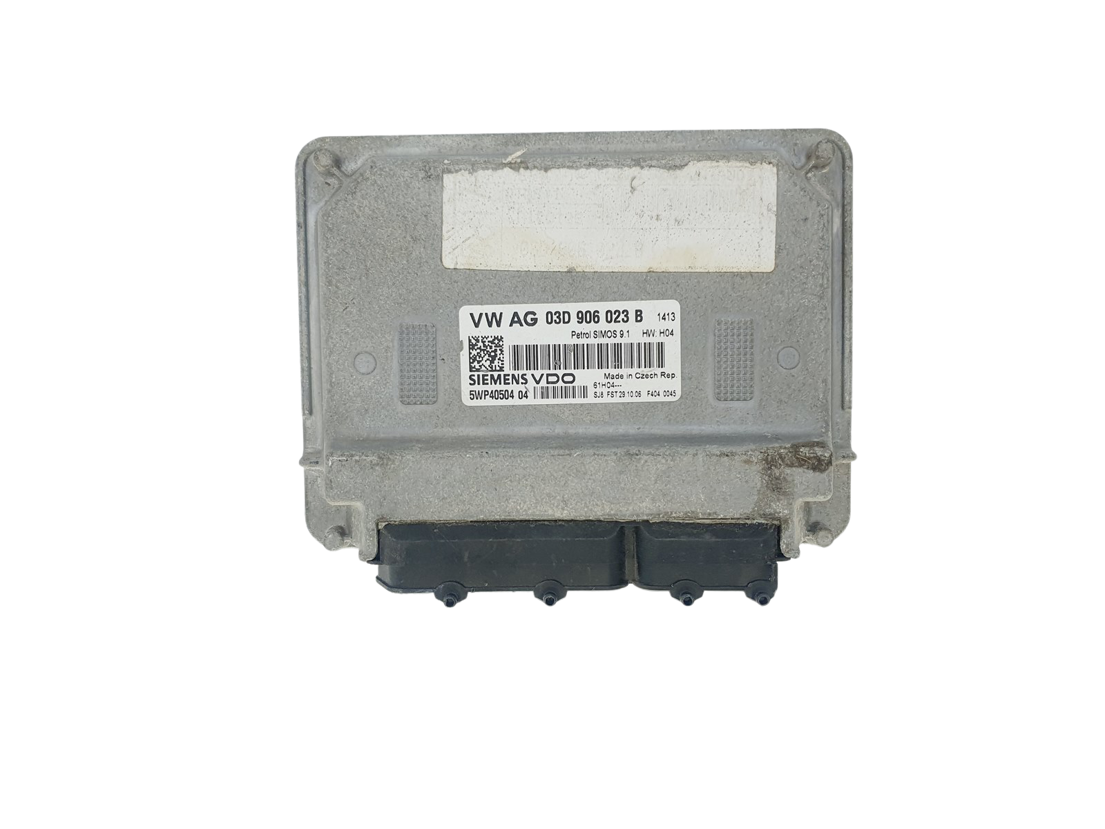 Steuergerät 03D906023B 5WP40504 04 VW Seat Siemens 41488 main product photo