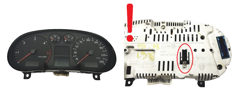 Tacho Kombiinstrument Audi A3 8L0920900M 56904 main product photo