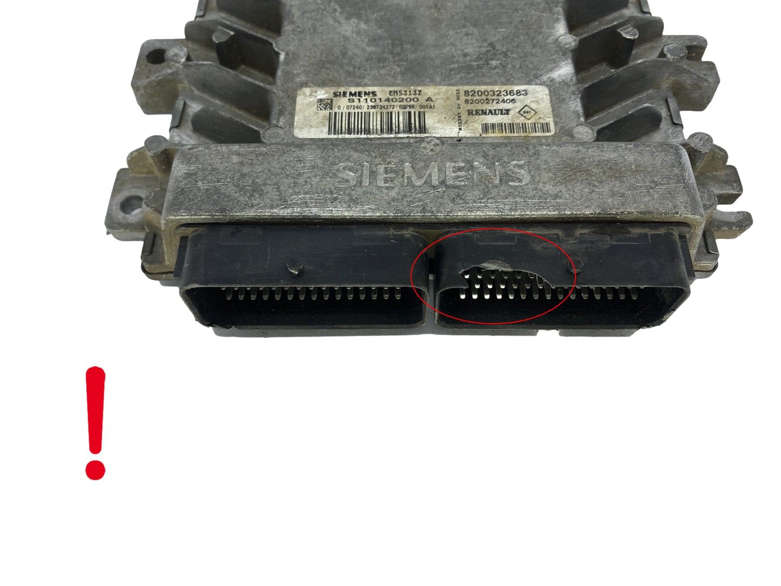 Steuergerät Renault S110140200A 8200323683 8200272406 Siemens 50523 main product photo