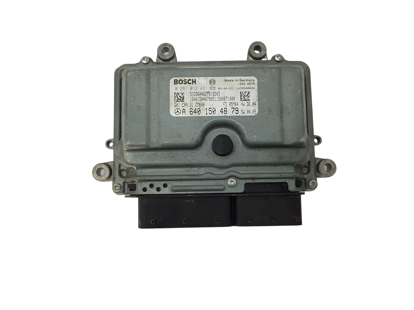 Steuergerät Mercedes A6401504879 0281012431 Bosch 16931 main product photo