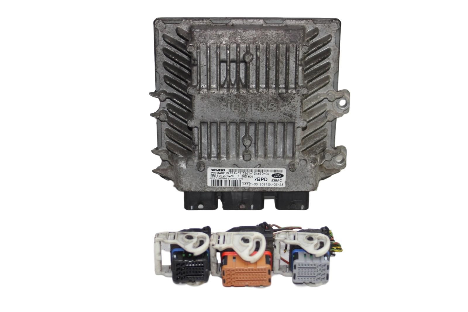 Motorsteuerung 3S61-12A650-GD 5WS40142D-T Ford 2357 main product photo