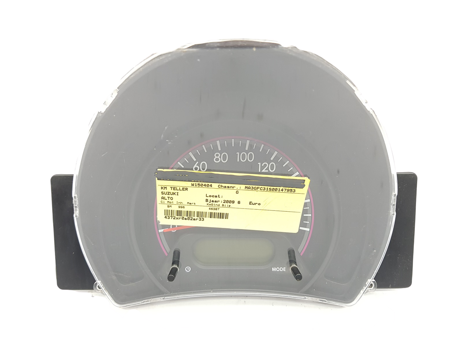 Tacho Kombiinstrument Suzuki Alto 34100M68K80 25799 main product photo
