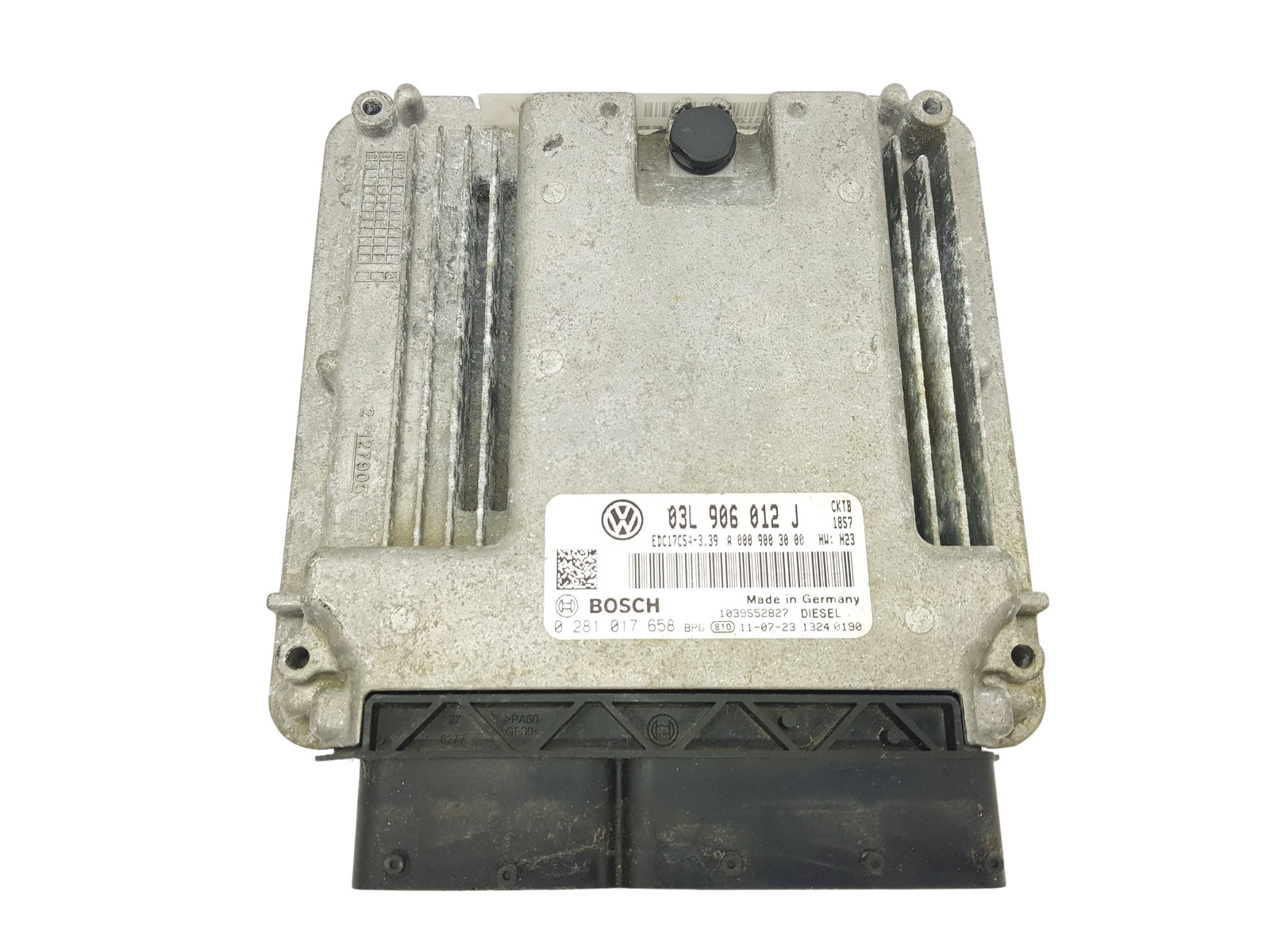 Steuergerät 03L906012J 0281017658 VW Bosch main product photo